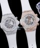 Swiss HUB1242 Hublot Replica Big Bang Watch Diamonds Watch - Skeleton Dial White Rubber Band (5)_th.jpg